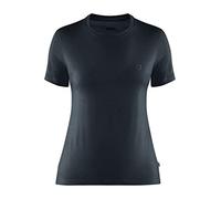 Fjallraven Abisko Wool SS W, Maglietta Donna, Dark Navy (Navy), M