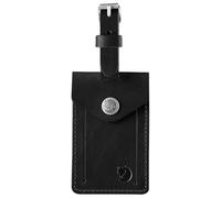 FJALLRAVEN Leather Luggage Tag, Accessori per Borse Unisex Adulto, Nero (Black), Unica