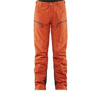 Fjallraven Bergtagen Lite Eco-Shell TRS W, Pantaloni Sportivi Donna, Arancione (Hokkaido Orange), 38