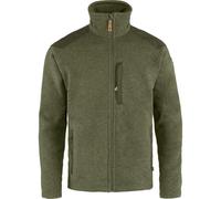 Fjallraven Buck Fleece M Felpa, Uomo, Laurel Green-Deep Forest, M