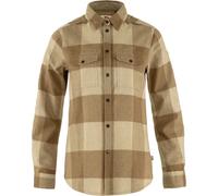 Fjall Raven - Camicia spessa - Canada Shirt W Buckwheat Brown Light Beige per Donne - Taglia L - Marrone