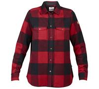 Fjallraven Canada Shirt W T-shirt A Manica Lunga, Donna, Red, L