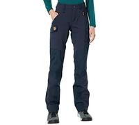Fjällräven - Women's Nikka Trousers Curved - Pantaloni da trekking 44 - Raw Length blu
