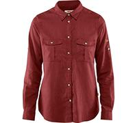 Fjallraven F89843-342 Övik Travel Shirt LS W Raspberry Red L