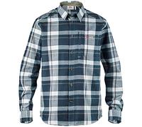 FJALLRAVEN Fjällglim M, T-Shirt A Manica Lunga Uomo, Dark Blue, XS