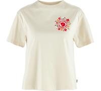 FJALLRAVEN Fjallblomster Logo T-shirt W - Donna - Bianco - Taglia M- modello 2026