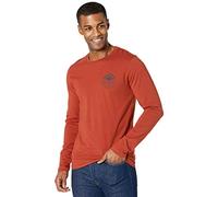 Fjallraven Forever Nature Badge LS M T-Shirt, Uomo, Autumn Leaf, XXL