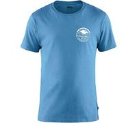 Fjallraven Forever Nature Badge T-Shirt M, Maglietta Uomo, Blu (River Blue), XS