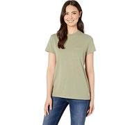 FJALLRAVEN Greenland Re-Cotton Maglietta SS W, da Donna, Donna, Maglietta, F89893, Verde, M