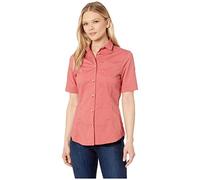 Fjallraven High Coast Stretch Shirt SS W, Maglietta a Maniche Corte con Tasca sul Petto Donna, Dalia, XS