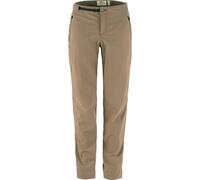 Fjall Raven - Pantaloni da escursionismo - High Coast Trail Trousers W Suede Brown per Donne in Softshell - Taglia 42 EU - Marrone