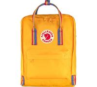 Fjallraven, Kånken Rainbow, Zaino, Caldo Modello Giallo-Arcobaleno, OneSize, Unisex-Adult.