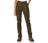 Fjällräven Karla PRO Trousers Curved W Pantaloni Sportivi, Donna, Dark Olive, 46
