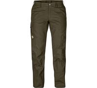 Fjallraven Karla PRO Trousers W, Pantaloni Sportivi Unisex-Adulto, Dark Olive, 42