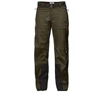 Fjallraven Keb Eco-Shell Trousers W, Pantaloni Lunghi. Donna, Verde (Dark Olive), XS