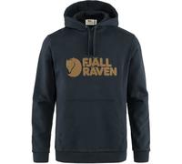 FJALLRAVEN Logo Hoodie M - Uomo - Blu - Taglia M- modello 2026