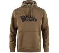 FJALLRAVEN Logo Hoodie M - Uomo - Marrone - Taglia M- modello 2025