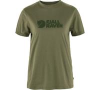 FJALLRAVEN Logo Tee W - Donna - Verde - Taglia M- modello 2026