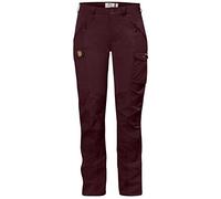 Fjallraven Nikka Trousers Curved W Pantaloni Sportivi, Donna, Dark Garnet, 44