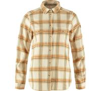 FJALLRAVEN Övik Heavy Flannel Shirt W - Donna - Beige / Marrone - Taglia L- modello 2026