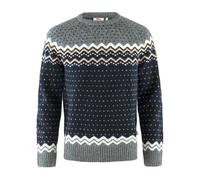 Maglia Fjällräven Övik Knit manica lunga grigio blu marrone - M