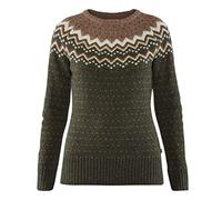 Fjallraven Övik Knit Sweater W, Maglia Lunga Donna, Deep Forest, XL