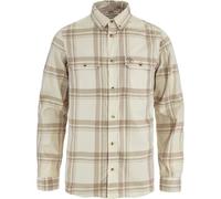 Fjall Raven - Camicia in cotone biologico - Övik Lite Flannel Shirt M Chalk White Fossil per Uomo in Cotone - Taglia L - Beige