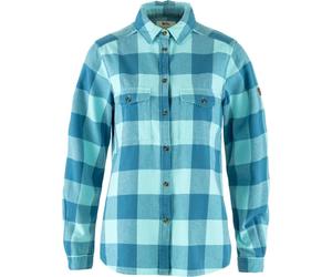 FJALLRAVEN Ovik Heavy Flannel Shirt W - Donna - Blu - Taglia L- modello 2027