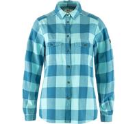 FJALLRAVEN Ovik Heavy Flannel Shirt W - Donna - Blu - Taglia S- modello 2026