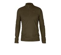 Fjallraven Pine Half Zip, Maglia Unisex - Adulto, Dark Olive, S