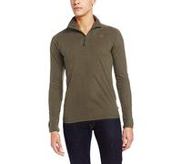 Fjallraven Pine Half Zip, Maglia Unisex - Adulto, Dark Olive, XXL