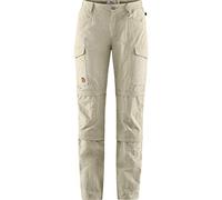 Fjallraven Travellers Mt 3-Stage TRS W, Pantaloni Donna, Beige Chiaro, 36