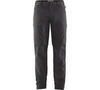 Fjallraven Travellers Mt Zip-off TRS M, Pantaloni Sportivi Unisex-Adulto, Grigio (Dark Grey), 46