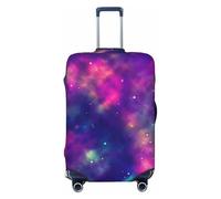 FJAUOQ Bright Starry Cosmos - Copribagagli colorato per valigie da viaggio, lavabile, adatto per bagagli da 45-81 cm (valigia non inclusa), Come nella foto, L