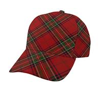 FJAUOQ Cappellino da baseball regolabile divertente creativo scrittori cappelli a tema classico moda stampa twill cappelli camionista per donne uomini ragazza ragazzo, Clan Stewart Scozzese Tartan