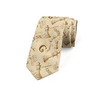 FJAUOQ Cravatta Uomo Moderno Multicolore, Beige, Taglia unica