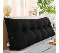 FJAUOQ Cuscino A Cuneo Triangolare Cuscino da Lettura Testiera Schienale Testiera Removibile Cuscino Lombare A Cuneo Sostegno Posizionamento Bolster per Camera Divano Letto,007,80x50cm