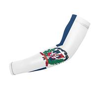 FJAUOQ Manicotti con bandiera della Repubblica Dominicana Raffreddamento o protezione del braccio più caldo per protezione solare UV Sport Ciclismo 1 paio (2 maniche)