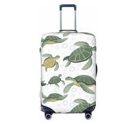 FJAUOQ Simpatica copertura per valigie da viaggio, lavabile, adatta per bagagli da 45-81 cm (valigia non inclusa), Come nella foto, XL