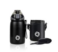 Fjbottle Borraccia Termica acciaio inox 1L, 800ml, 600ml, 400ml Bottiglia Termica per bambini Senza Perdite - Senza BPA Borracce palestra per Scuola, Sport, Yoga, Palestra