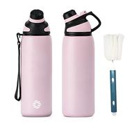 Fjbottle Borraccia Termica con Tappo magnetico 1L, 800ml, 600ml, 400ml Bottiglia Termica per Bambini - Senza BPA/Senza Perdite Borracce acciaio inox per Scuola, Sport, Palestra, Ciclismo