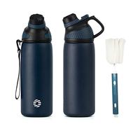 Fjbottle Borraccia Termica con Tappo magnetico 1L, 800ml, 600ml, 400ml Bottiglia Termica per Bambini - Senza BPA/Senza Perdite Borracce acciaio inox per Scuola, Sport, Palestra, Ciclismo
