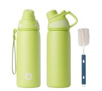 Fjbottle Borraccia Termica con Tappo magnetico 1L, 800ml, 600ml, 400ml Bottiglia Termica per Bambini - Senza BPA/Senza Perdite Borracce acciaio inox per Scuola, Sport, Palestra, Ciclismo
