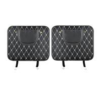 FJCKGF 2 Pezzi Proteggi Sedile Auto Bambini Posteriore per Mini Countryman One/Cooper/Cooper S, Universale Copri Schienale Auto Anticalcio E AntiGraffio Portaoggetti Sedile Auto,Short