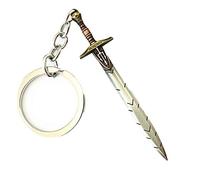 FJCPHAHA Meraviglioso portachiavi a forma di spada, regalo per donna e uomo, Argento, 0