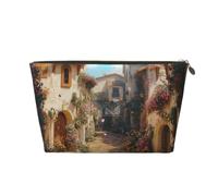 fjgpu1tm - Beauty case in pelle, kit da viaggio, Beauty case 8, One Size | Fjgpu1tm - Kit di lavaggio in pelle stampata, un regalo pratico per, con ampia tasca con cerniera per cosmetici