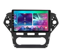 FJINQIANG Autoradio 2 DIN Android 15 9 Pollici Touchscreen per Ford Mondeo 4 mk4 2010-2014 Plug-And-Play con CarPlay Android Auto Bluetooth Comandi al Volante,8 Core 4G+WiFi 12G+256G