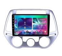 FJINQIANG Autoradio 2 DIN Android 15 9 Pollici Touchscreen per Hyundai I20 2012-2014 Plug-And-Play con CarPlay Android Auto Bluetooth Comandi al Volante,8 Core 4G+WiFi 8G+128G