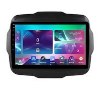FJINQIANG Autoradio 2 DIN Android 15 9 Pollici Touchscreen per Jeep Renegade 2014-2018 Plug-And-Play con CarPlay Android Auto Bluetooth Comandi al Volante,4 Core WiFi 2G+32G