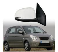 FJINQIANG Specchietto Retrovisore Esterno per KIA PICANTO 2008 2009 2010, Specchio Retrovisore Elettrico Specchietti Esterni Completi 87610/20-07363 Ripiegamento Elettrico Termico,Left